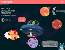 Tablet Screenshot of fundamentor.com